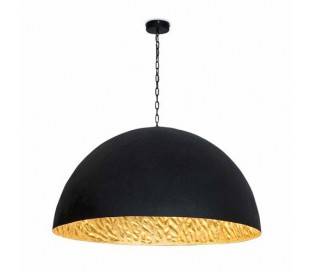 Pendentif en verre plafond en fibre G MAGMA pour interne Negro Gold-E27