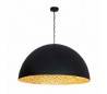Pendentif en verre plafond en fibre G MAGMA pour interne Negro Gold-E27