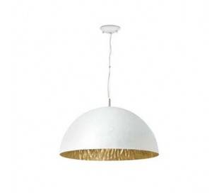Pendentif plafond en fibre de verre intérieur MAGMA P E27 blanc