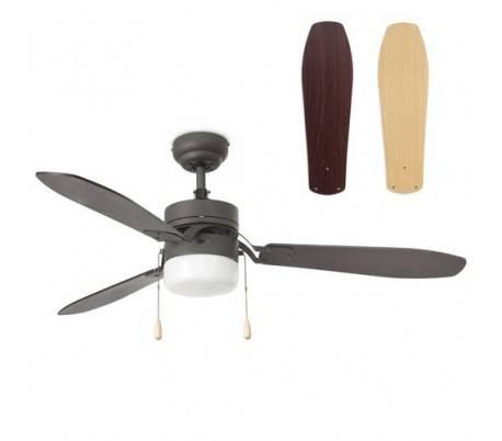 Gris foncé avec SPEED plafond modèle léger fan