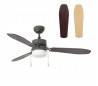 Gris foncé avec SPEED plafond modèle léger fan