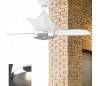 Ventilateur de plafond avec lumière blanche PLEINS FEUX modèle