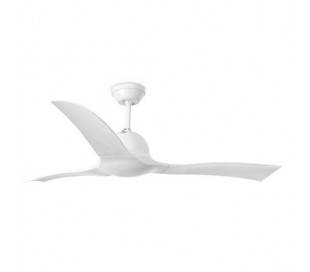 Modèle brillant ventilateur de plafond blanc Lachi