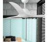 Modèle brillant ventilateur de plafond blanc Lachi