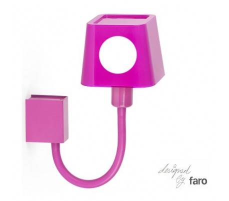 Appliquer en acier de mur intérieur FLEXI E27 blanc