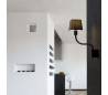 Appliquer en acier de mur intérieur FLEXI E27 vert