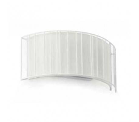 Appliquer le mur Acero-Textil LINDA intérieur blanc 2 L E27