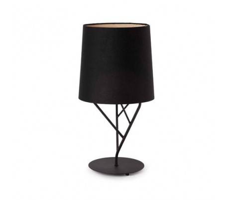 Tige de métal lampe à l'intérieur du bureau L E27 noir 1