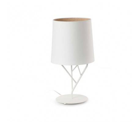 Arbre blanc Lampe métallique interne 1 L E27 bureau