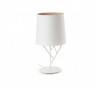 Arbre blanc Lampe métallique interne 1 L E27 bureau