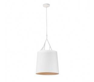 Tige de métal pour pendentif interne blanc 1 L E27 plafond