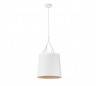 Tige de métal pour pendentif interne blanc 1 L E27 plafond