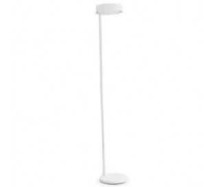 Nexus métal lampe salon pied intérieur blanc mat E27