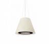 Plafond suspendu en acier intérieur beige PERGAMON-Negro E27