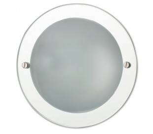 Une lampe intégrée métal et de verre de couleur EVA-1 p salle de bain miroir E27
