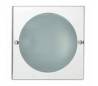 Built-in de lumière en métal et en verre EVA-2, p salle de bain couleur miroir E27