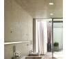 Built-in de lumière en métal et en verre EVA-2, p salle de bain couleur miroir E27