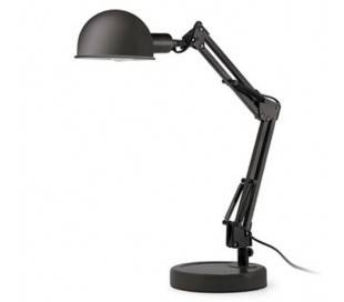 A l'intérieur de bureau lampe E14 Noir Métal BAOBAB