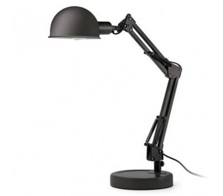 A l'intérieur de bureau lampe E14 Noir Métal BAOBAB