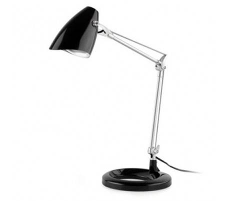 Lampe de bureau E14 noir intérieur en PVC ARIEL