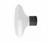 Appliquer en aluminium moulé BLUB couleur extérieure gris foncé E27 + Blanco