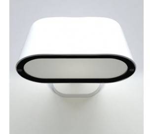 Appliquer aluminium moulé SENTINEL externe de couleur blanc mat E27