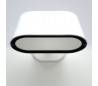 Appliquer aluminium moulé SENTINEL externe de couleur blanc mat E27