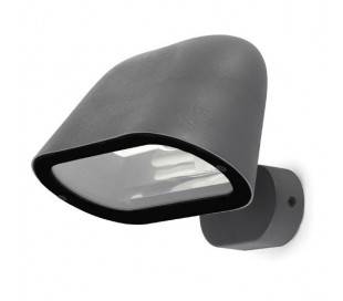 Postuler en aluminium meurent SENTINEL E27 gris foncé