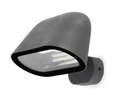 Postuler en aluminium meurent SENTINEL E27 gris foncé