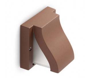 Appliquer externe en aluminium moulé sous P SUMA brun G9