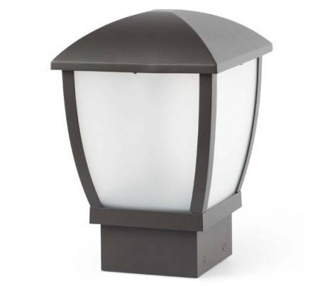 WILMA l'extérieur de l'aluminium E27 Beacon gris foncé