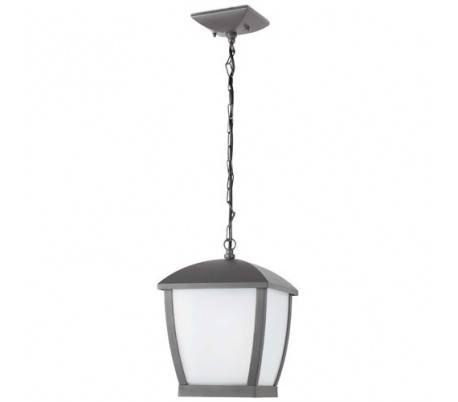 WILMA Pendentif en aluminium gris foncé sur E27