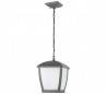 WILMA Pendentif en aluminium gris foncé sur E27
