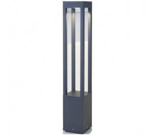 En aluminium moulé marque AGRA extérieur couleur gris foncé LED