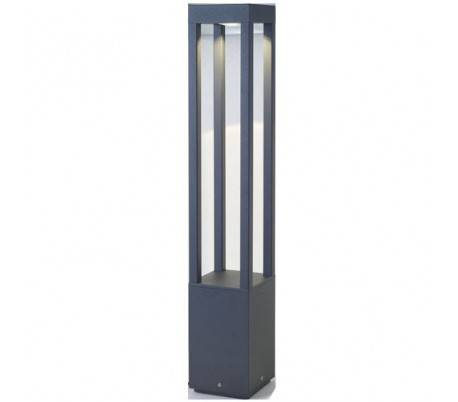 En aluminium moulé marque AGRA extérieur couleur gris foncé LED
