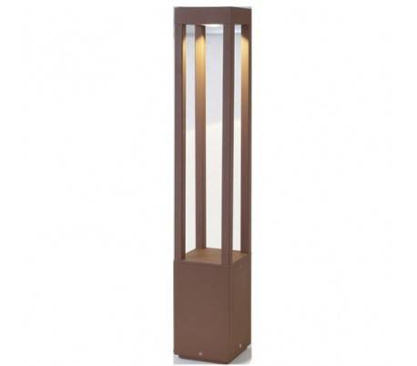 AGRA aluminium moulé marques à la LED couleur extérieure oxyde brun