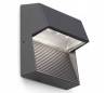Appliquer aluminium injecté TORLA extérieur LED gris foncé