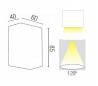 Appliquer le baril de plein air injecté en aluminium LED blanche