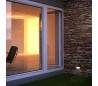 Appliquer aluminium injecté WILLY extérieur LED gris foncé