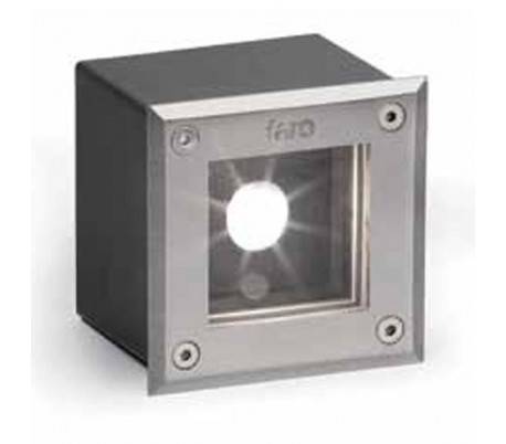 Drop-in application de l'acier et de l'aluminium meurent 18 LED Outdoor Place LED de couleur nickel mat