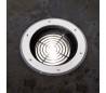 Techno-8 Downlight acier inoxydable nickel mat LED QR111 externe