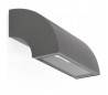 CAPRI E27 mur gris foncé en aluminium injecté externe