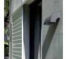 CAPRI E27 mur gris foncé en aluminium injecté externe
