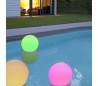 Boule-50 boule décorative extérieure LED blanche