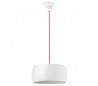 Nanko pendentif en aluminium pour plafond interne E27 blanc