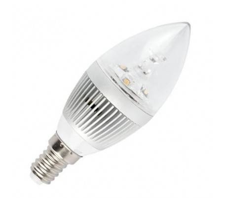 La lumière des bougies LED E14 5W 200lm 3000K