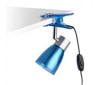 Clip clip lampe d'Aladin polycarbonate interne LED bleue