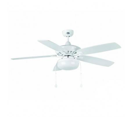 Ventilateur de plafond blanc avec la lumière - Faro conception KADAMAT-2