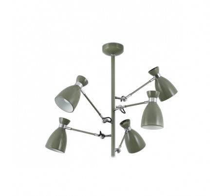Plafonniers Faro RETRO Plafonniers vert 5L E14 20W