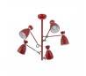 Plafonniers Faro RETRO Plafonniers rouge 5L E14 40W